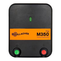 Gallagher M350 Notice D'installation