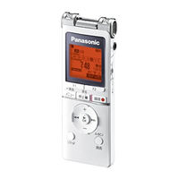 Panasonic RR-XS450 Mode D'emploi