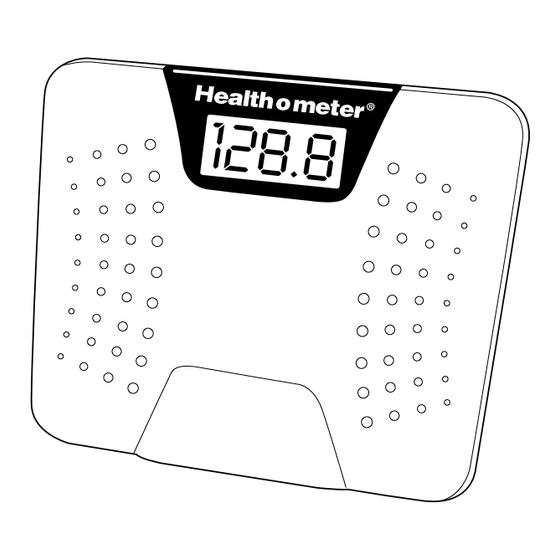 Health O Meter 849KL Mode D'emploi