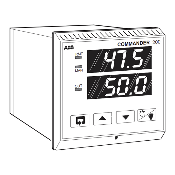 ABB COMMANDER 200 Manuel D'utilisation