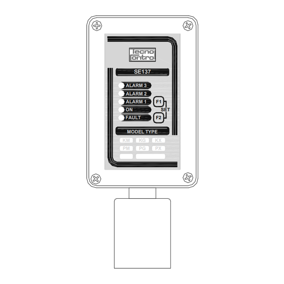 Techno Control SE137P Manuel D'utilisation