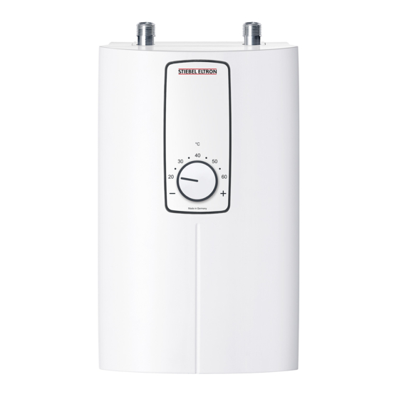 Stiebel Eltron DCE 11/13 Mode D'emploi