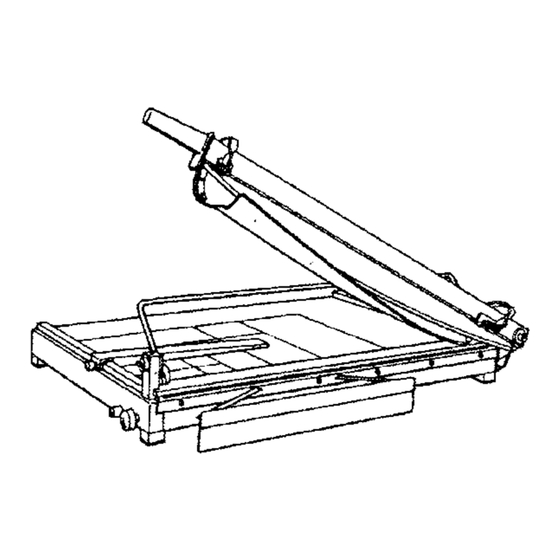 Dahle 569 Instructions De Service