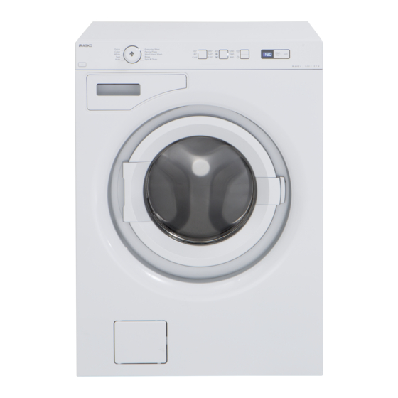 Asko W6424W Mode D'emploi