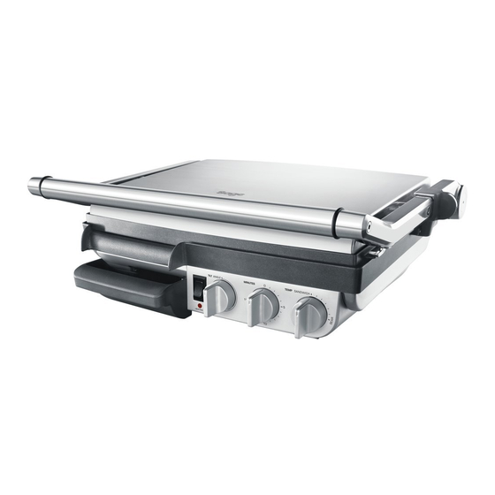 Sage the BBQ Grill BGR800 Guide Rapide