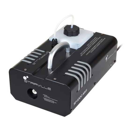 thomann Stairville SF-1000 MKII Notice D'utilisation