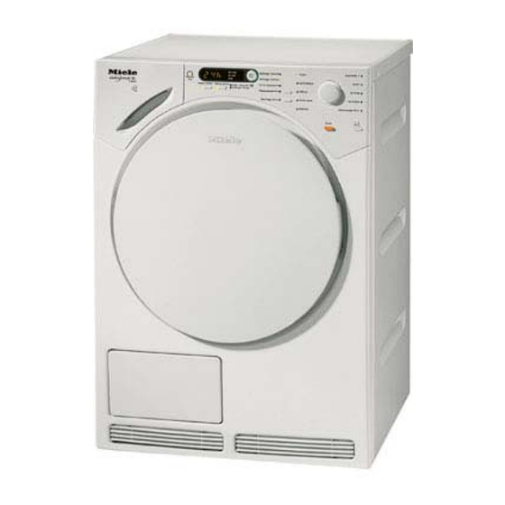 Miele T7000C Manuel D'utilisation