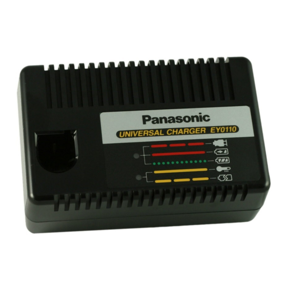 Panasonic EY0110 Instructions D'utilisation
