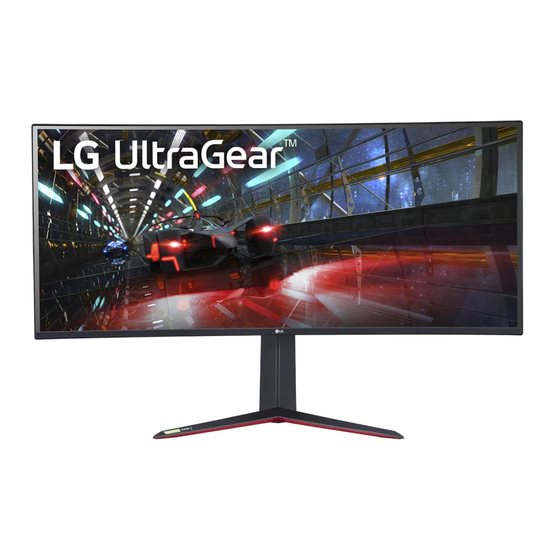 LG UltraGear 38GN950 Manuel D'utilisation