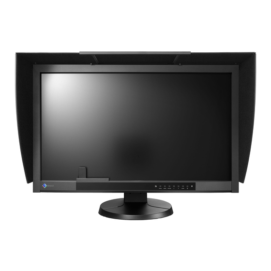 Eizo ColoEdge CG277 Manuels