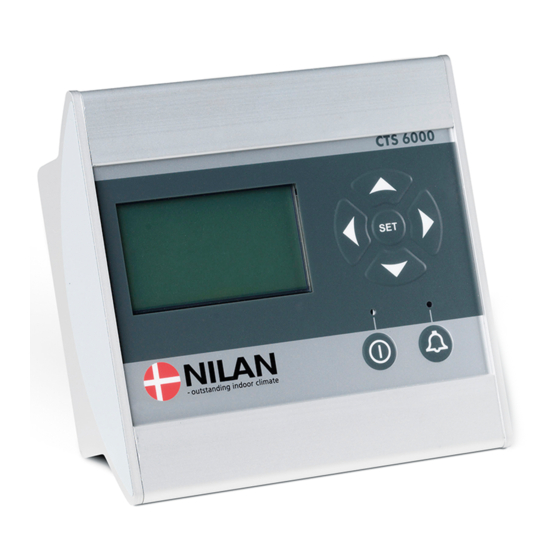 nilan CTS6000 Guide D'utilisation