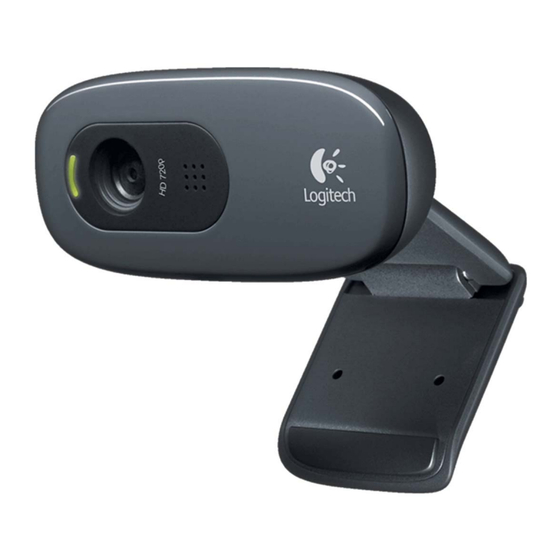 Logitech C720 Mode D'emploi