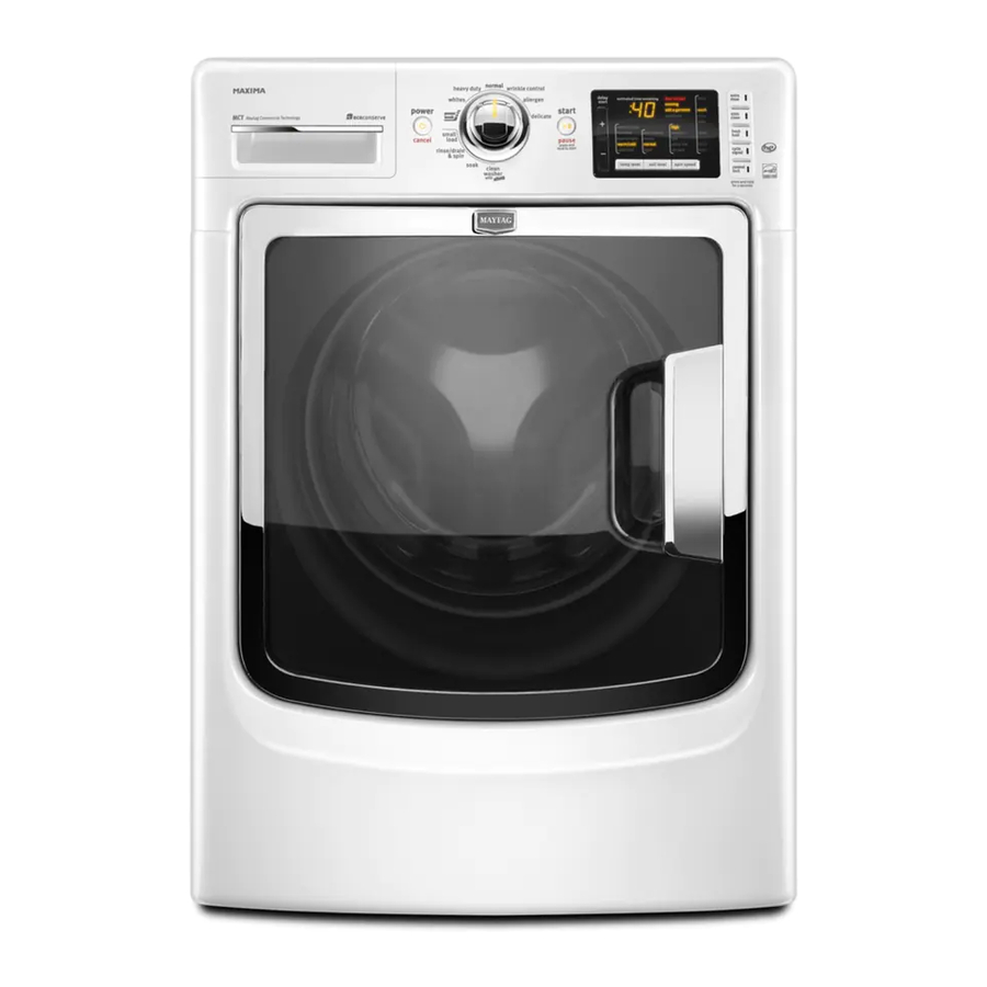 Maytag MHW6000XW2 Guide D'utilisation Et D'entretien