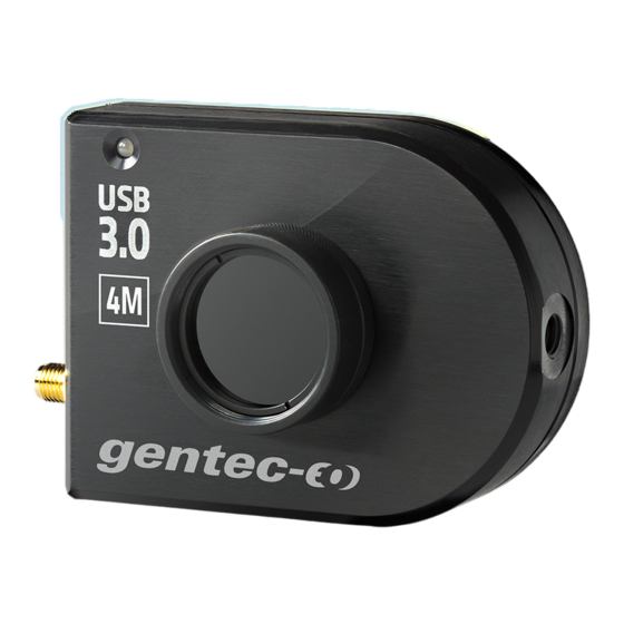 Gentec-EO Beamage Serie Guide D'utilisation