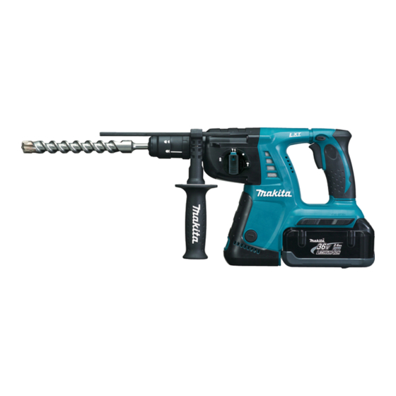 Makita BHR262TRDJ Manuel D'instructions