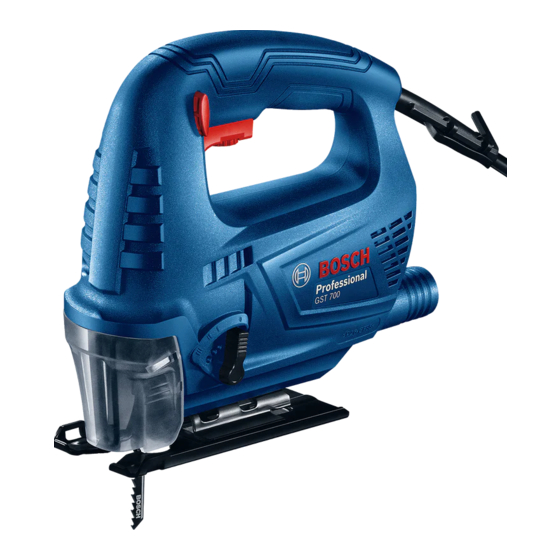Bosch GST 700 Professional Notice Originale