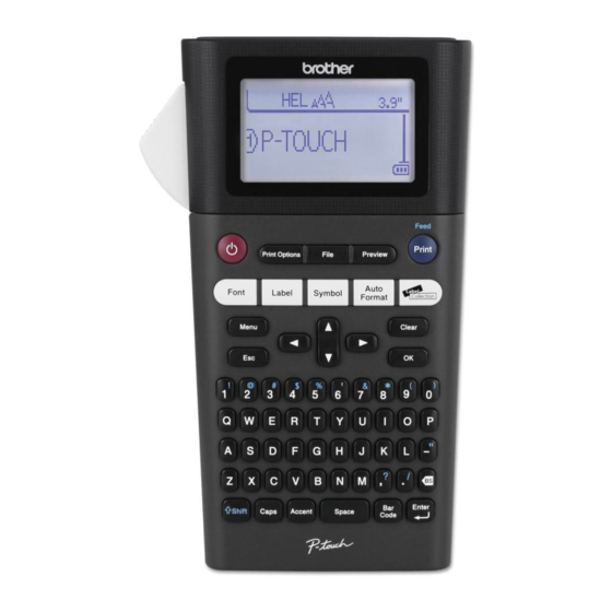 Brother P-touch H300 Guide De L'utilisateur