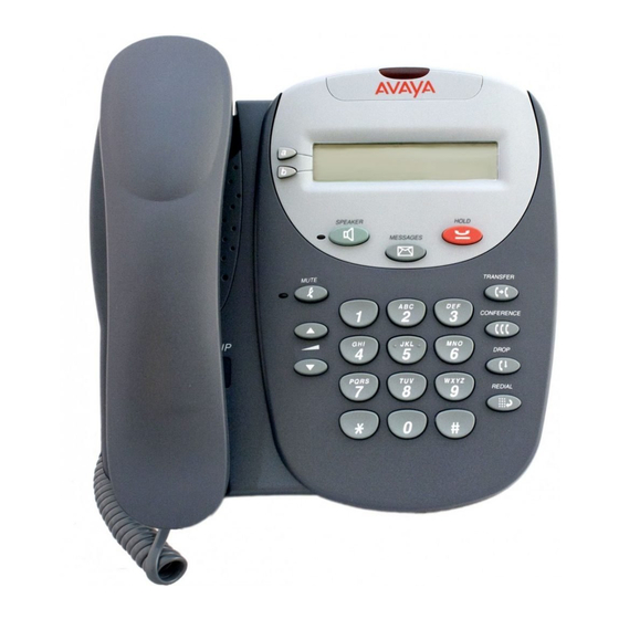 Avaya IP Office 5602 Mode D'emploi