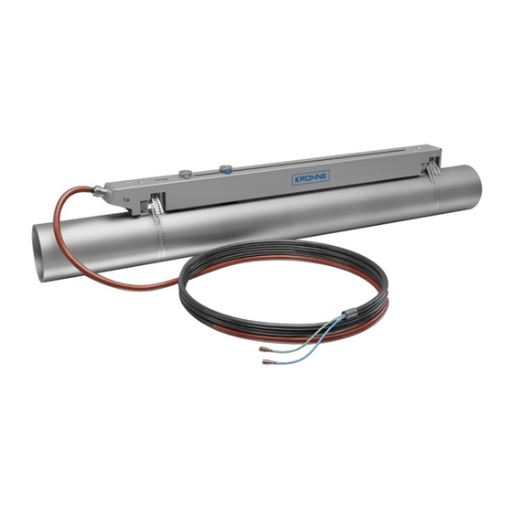 KROHNE OPTISONIC 6300 Manuel De Référence