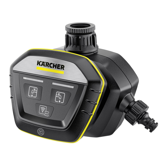 Kärcher Water Controller Duo Smart Mode D'emploi
