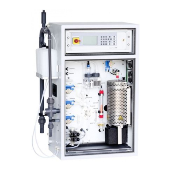 Endress+Hauser TOCII CA72TOC Manuel De Mise En Service