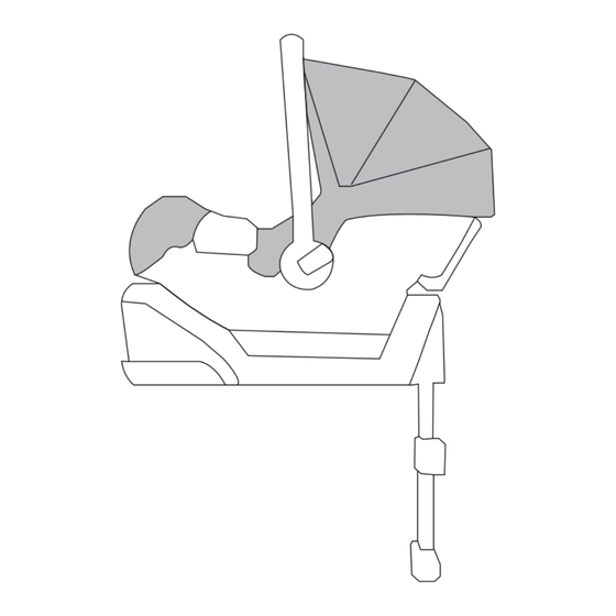 Nuna PIPA ISOFIX base Manuel D'instructions