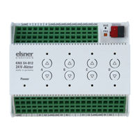 Elsner Elektronik KNX S4-B12 24 V Données Techniques Et Indications D'installation
