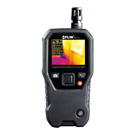 FLIR MR176 Mode D'emploi