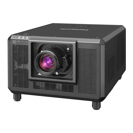 Panasonic PT-RQ35K Manuel D'utilisation