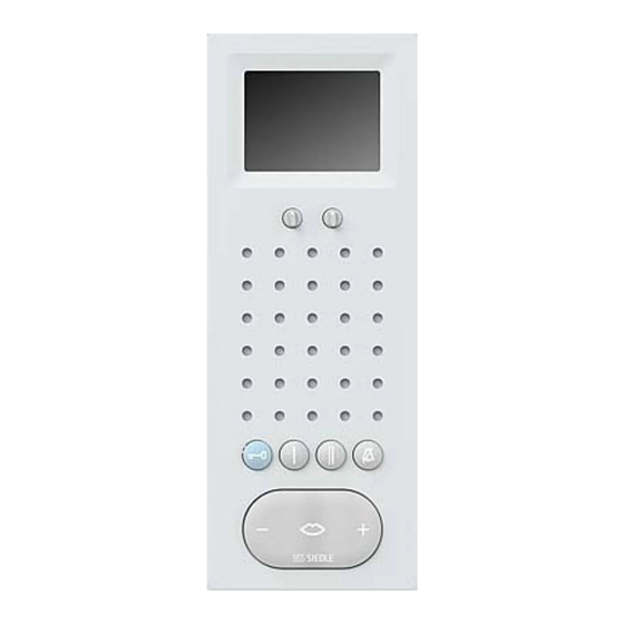 SSS Siedle AFSV 870-0 Notice D'utilisation