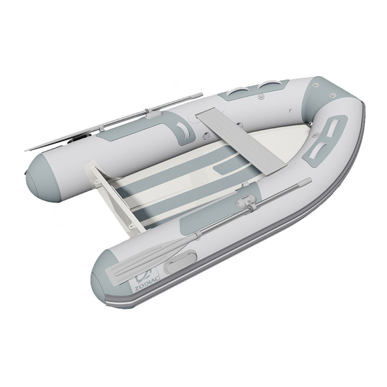 Zodiac Cadet RIB ALU 240 Mode D'emploi