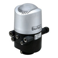 Burkert 8681 Manuel D'utilisation