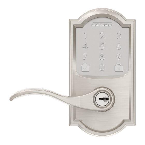 Schlage Encode Guide De Démarrage Rapide