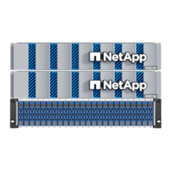 NetApp AFF A1K Manuel D'installation