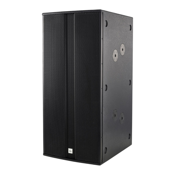 thomann the box pro TP218/1600 MKIII Mode D'emploi