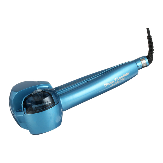 BaByliss PRO Nano Titanium MiraCurl Steam Tech Mode D'emploi