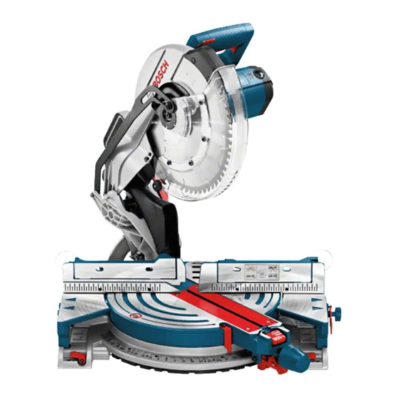 Bosch GCM 12 JL Professional Notice Originale