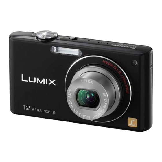 Panasonic Lumix DMC-FX40 Mode D'emploi