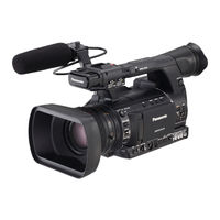 Panasonic AG-AC160AEJ Mode D'emploi