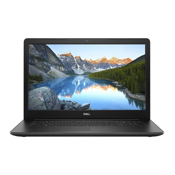 Dell Inspiron 3782 Manuel De Maintenance