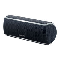 Sony SRS-XB21 Manuel D'aide