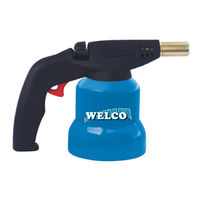 Welco 190-BURNER KIT Manuel D'utilisation