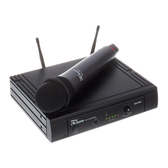 thomann the t.bone TWS 16 BT Notice D'utilisation