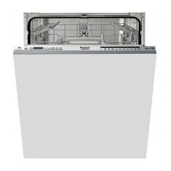 Hotpoint Ariston ELTF 11M121 Mode D'emploi