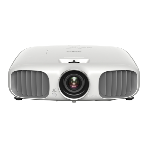 Epson Home Cinema EH-TW6000 Guide De Démarrage Rapide
