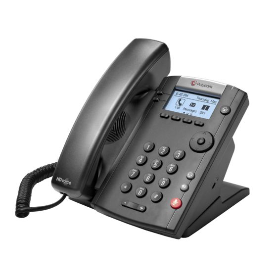 Polycom VVX 101 Guide De Démarrage Rapide