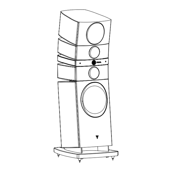 Focal GRANDE UTOPIA EM EVO Manuel D'utilisation