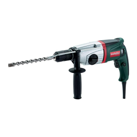 Metabo UHE 22 Multi Notice Originale