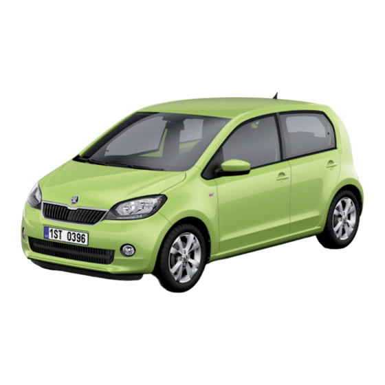 Skoda Citigo Notice D'utilisation