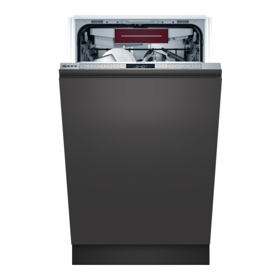 NEFF S855EMX16E Notice D'utilisation